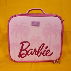 Barbie Impressions Makeup Case Cosmetic Travel Bag Pink NEW